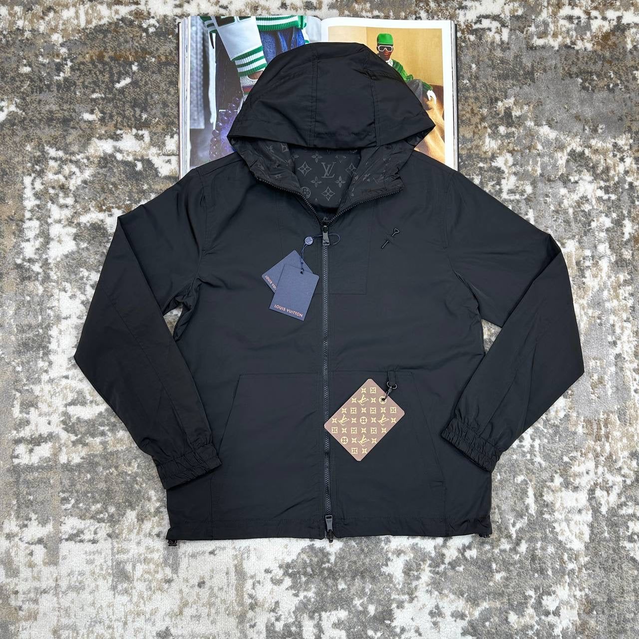 LUIS VUITOON  REVERSE ABLE JACKET BLACK