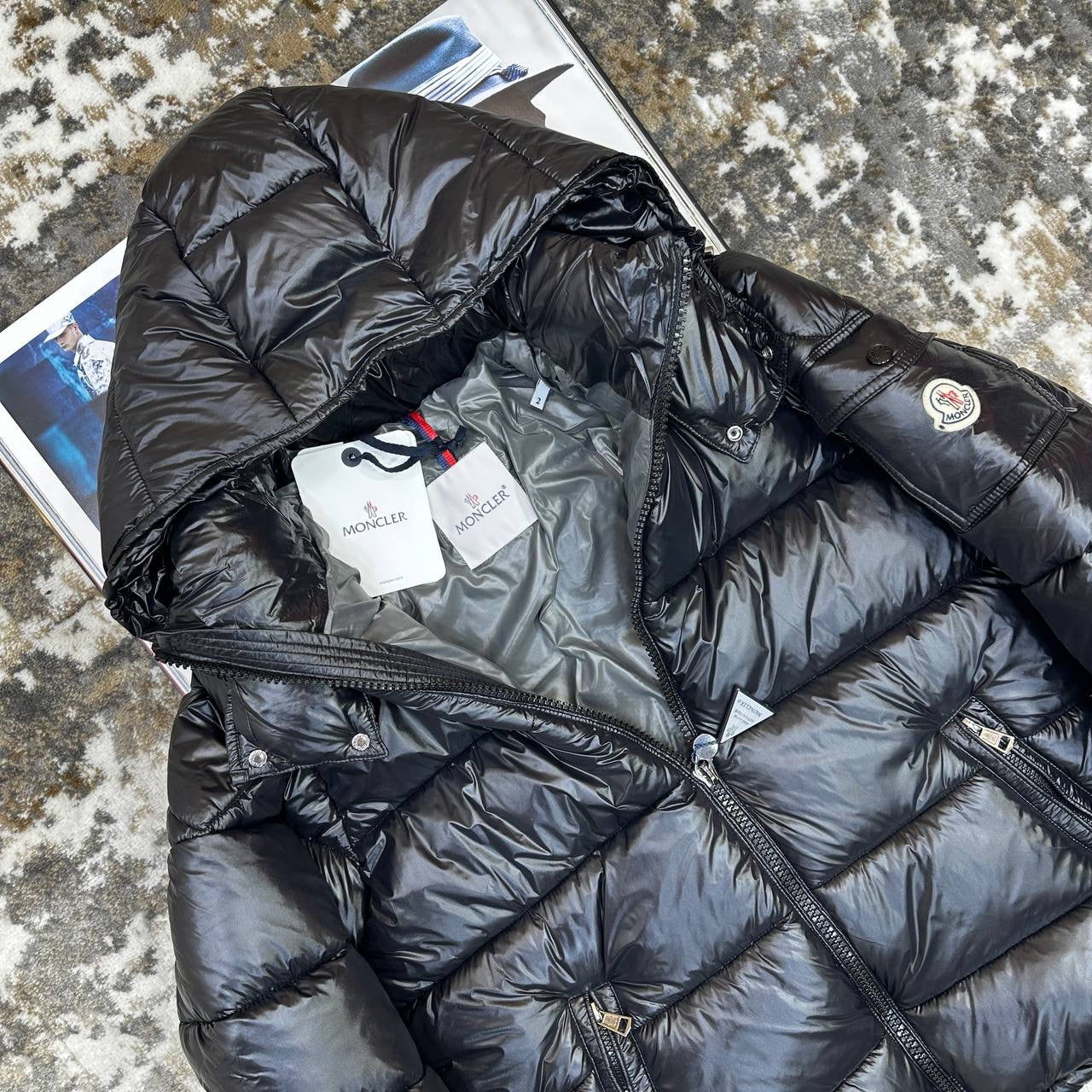 MNCLR MAYA FULL PUFFER JACKET-BLACK
