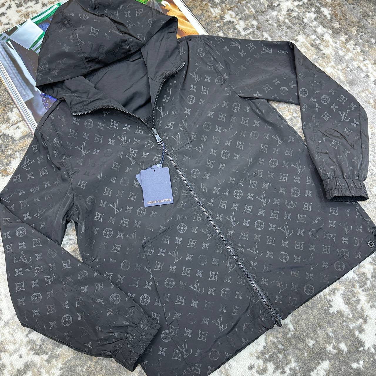 LUIS VUITOON  REVERSE ABLE JACKET BLACK