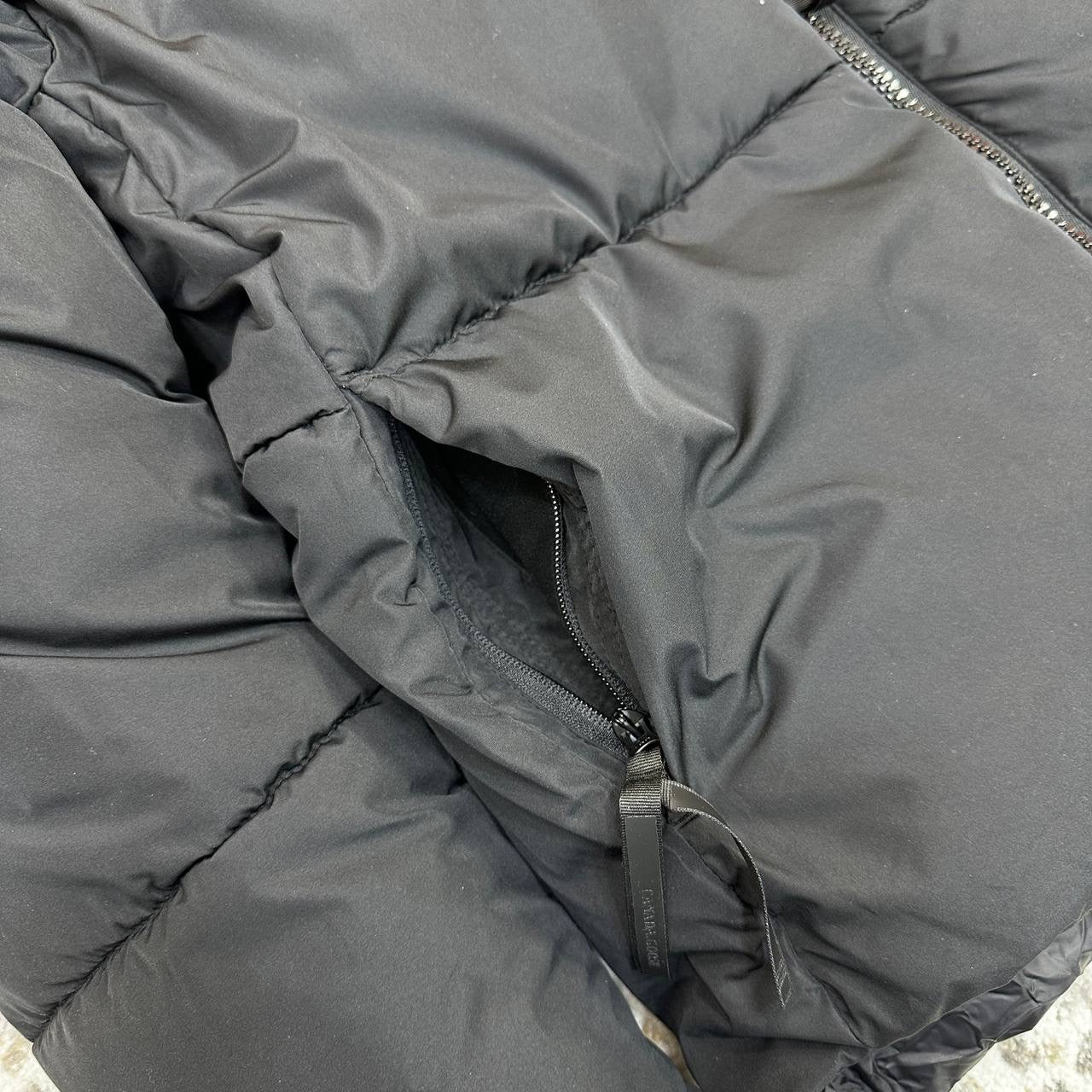 CANDA GOSE FULL PUFFER JACKET-BLACK