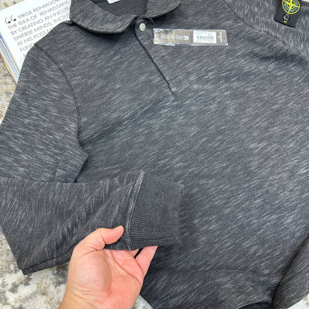 STNE ISLAND JUMPER BLACK