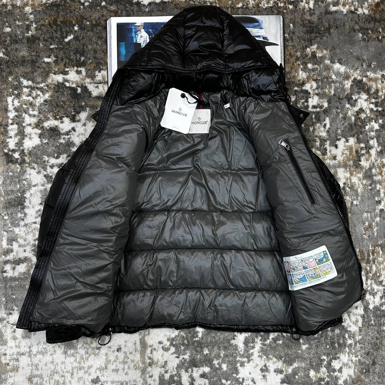 MNCLR MAYA FULL PUFFER JACKET-BLACK