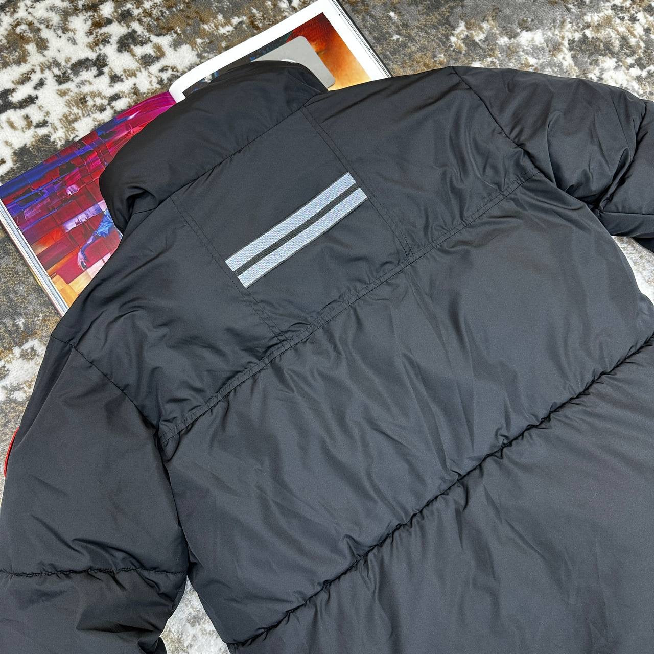 CANDA GOSE FULL PUFFER JACKET-BLACK