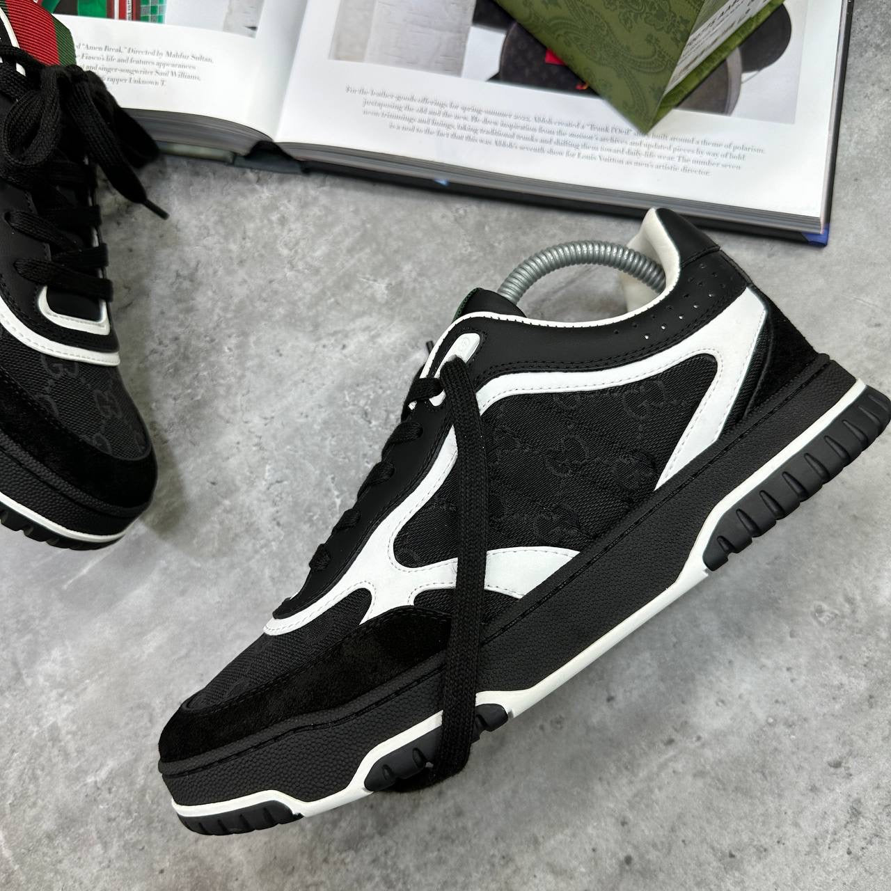 GUCI TRAINER WHITE|BLACK