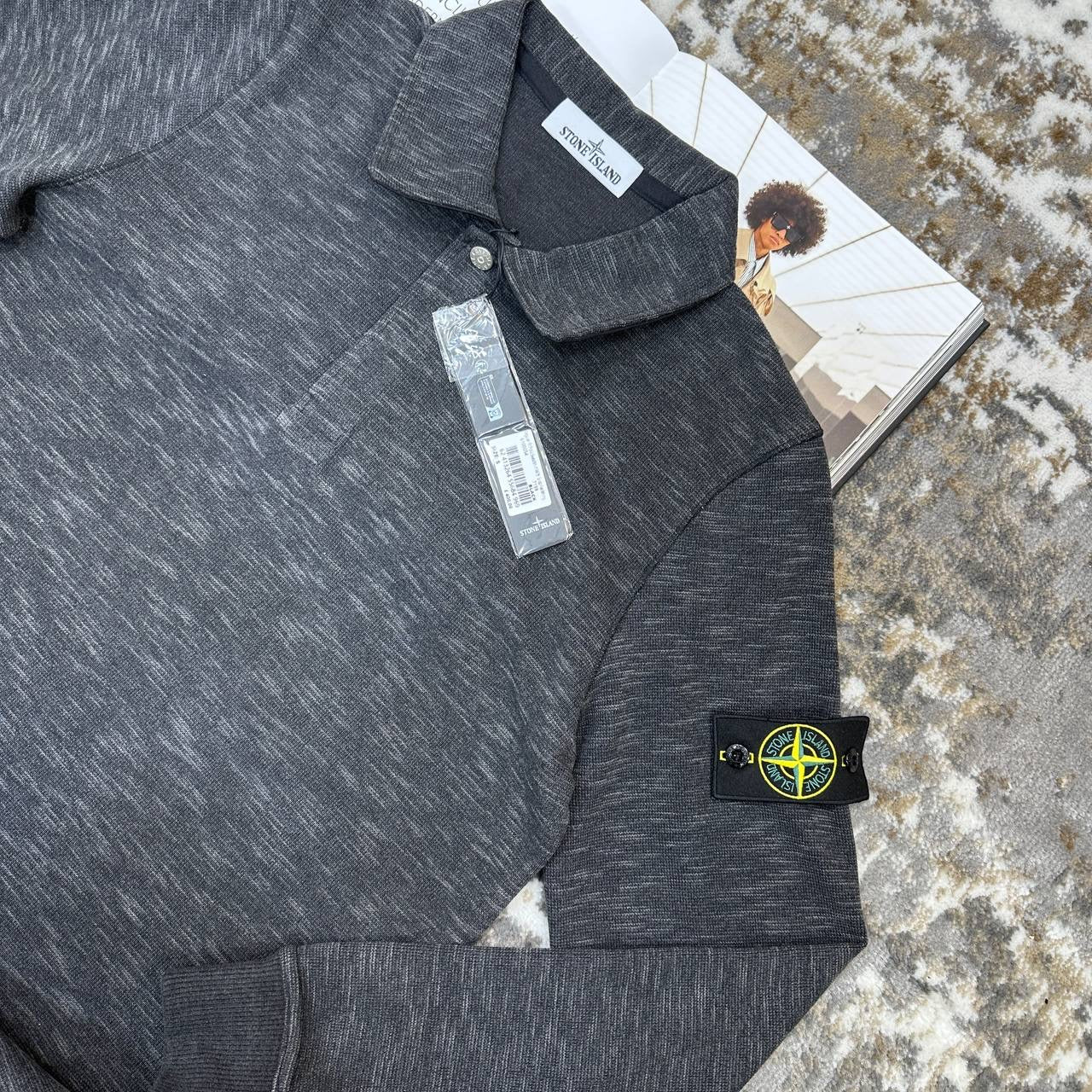 STNE ISLAND JUMPER BLACK