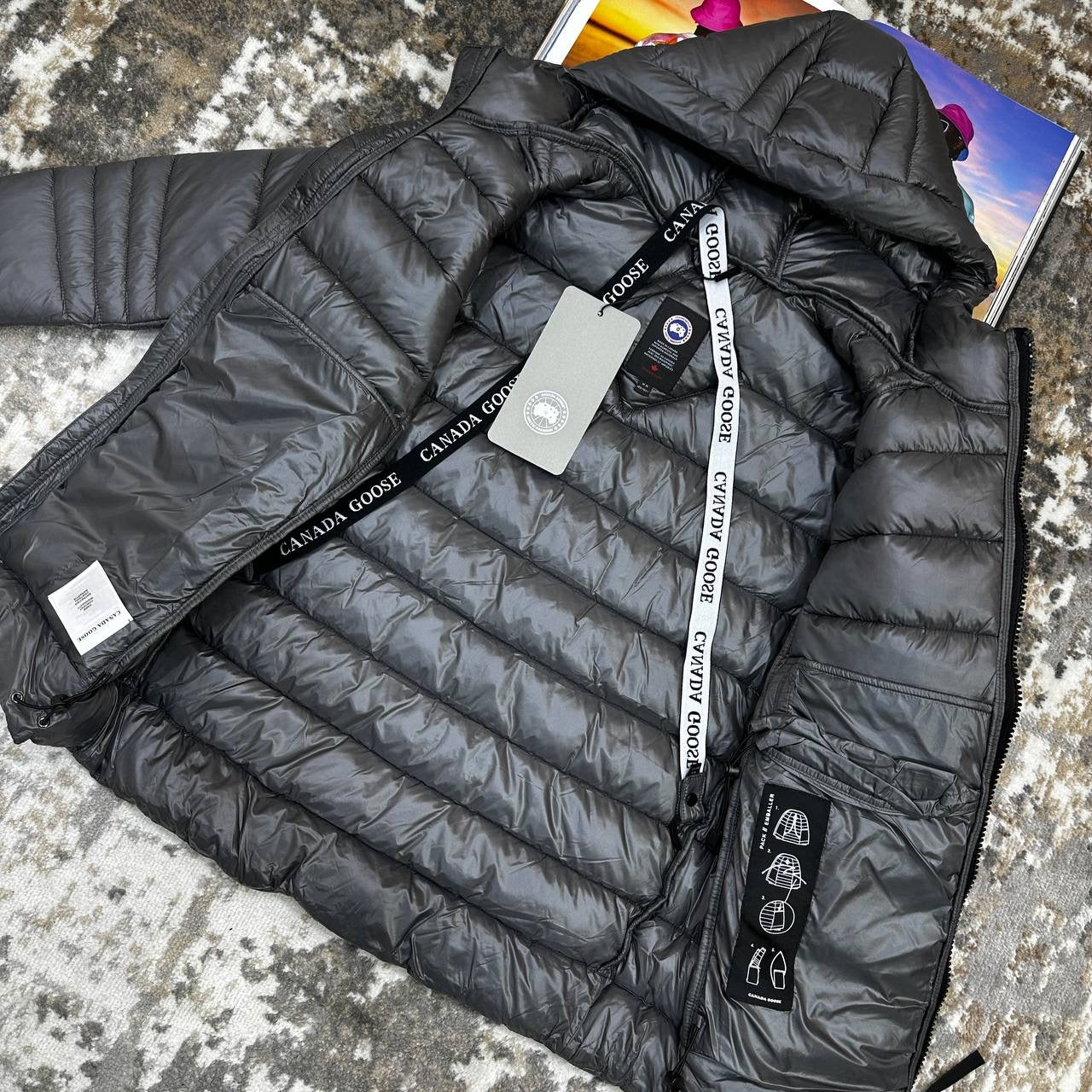 CANDA GOSE CROFTON FULL PUFFER JACKET-GREY