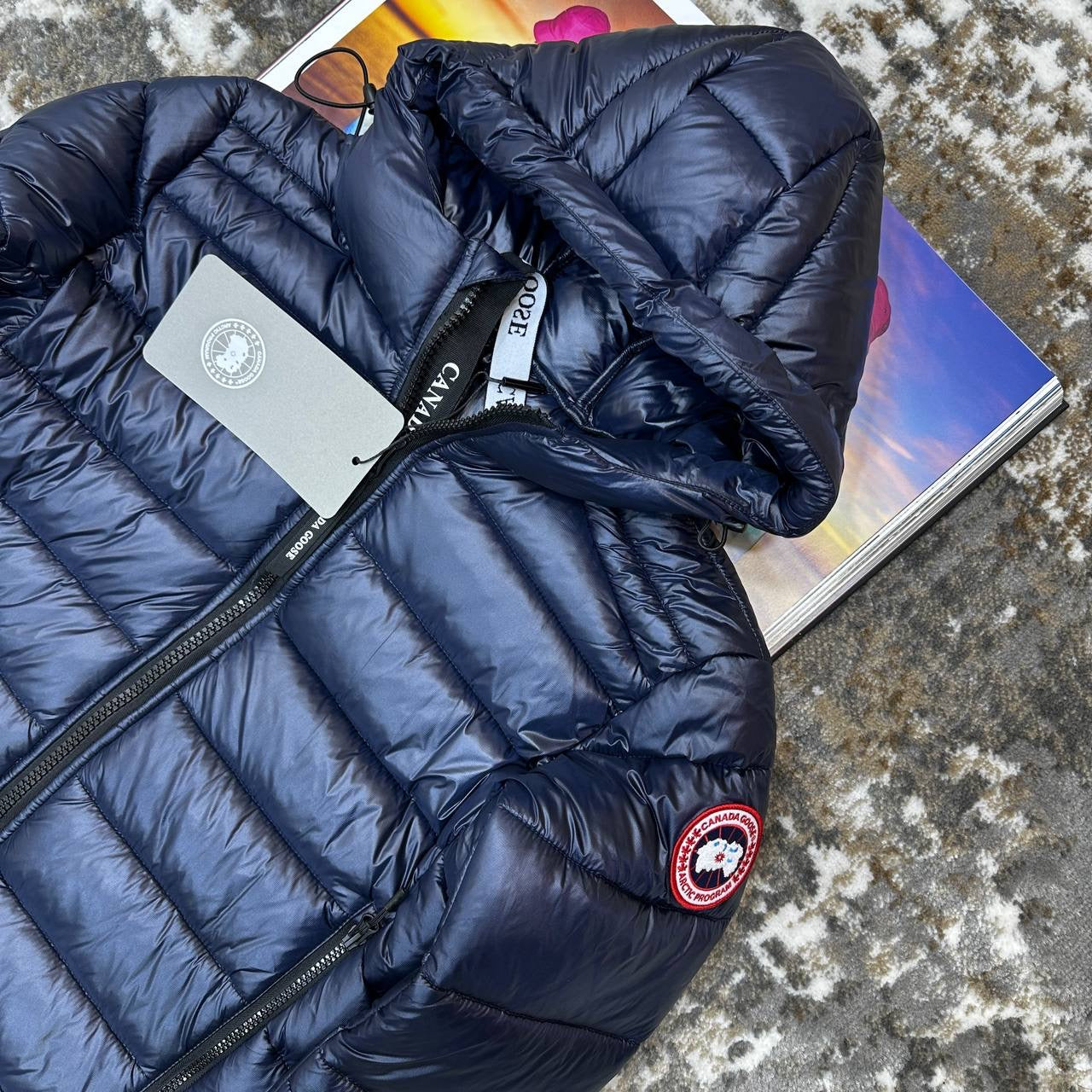 CANDA GOSE CROFTON FULL PUFFER JACKET-NAVY