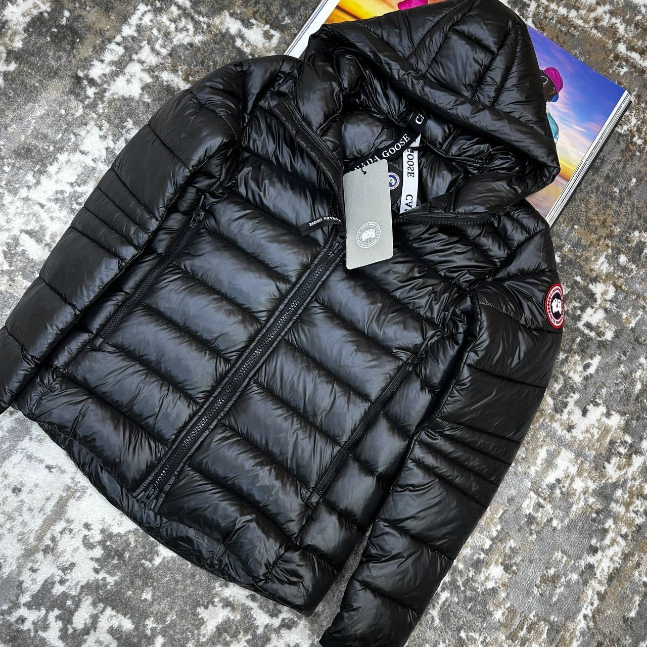 CANDA GOSE CROFTON FULL PUFFER JACKET-BLACK