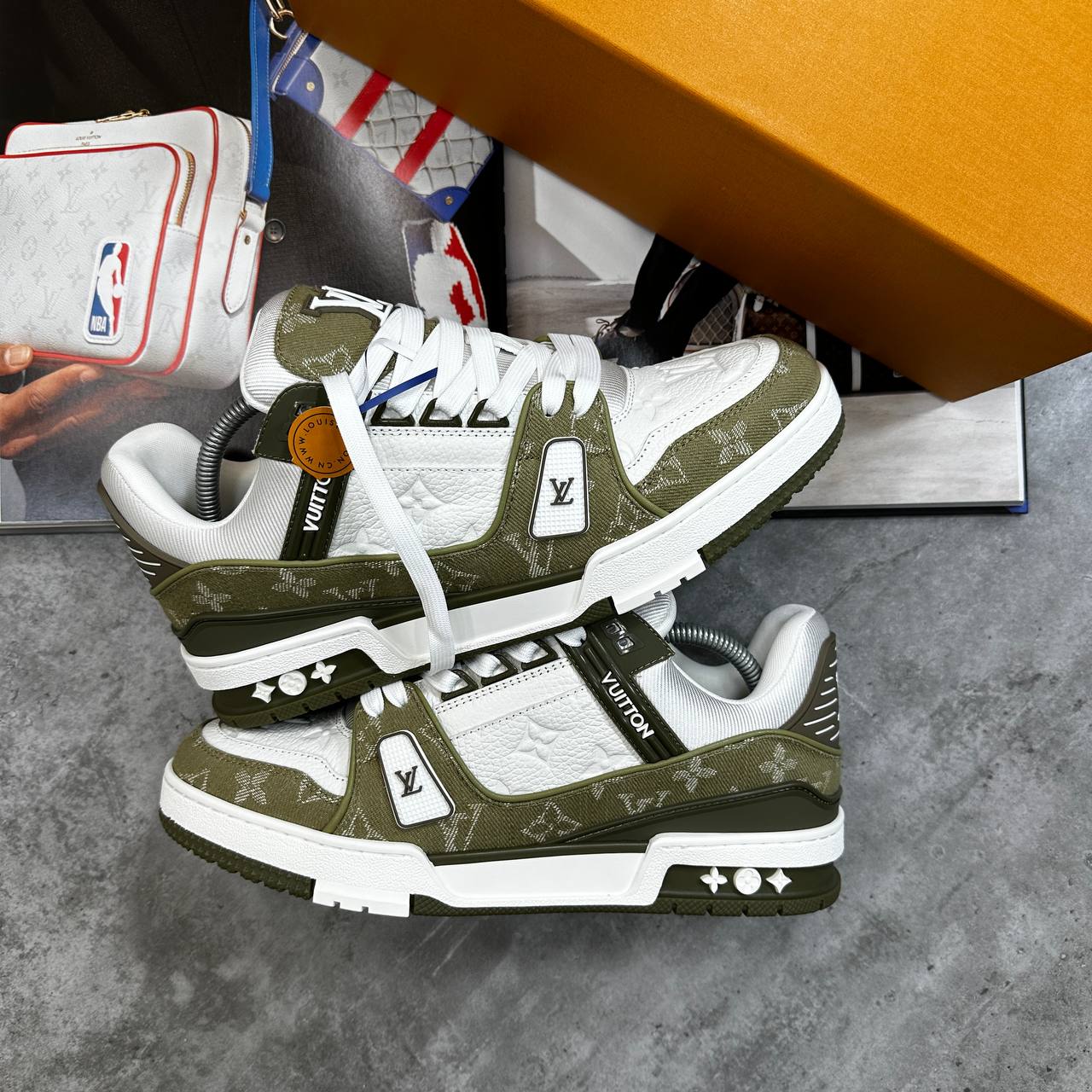 LVE TRAINER - GREEN|WHITE