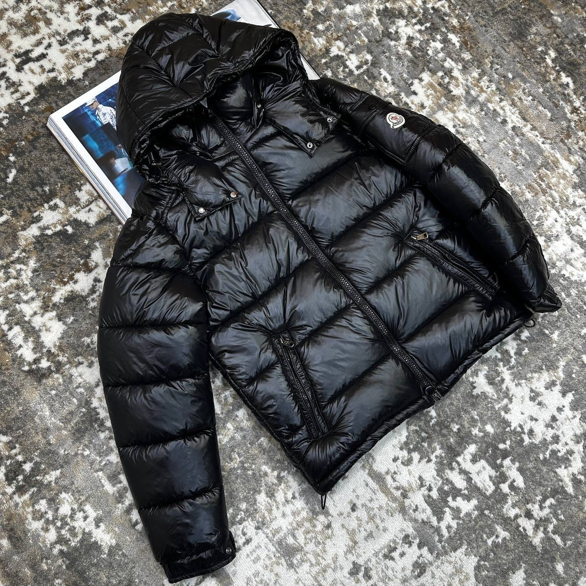 MNCLR MAYA FULL PUFFER JACKET-BLACK