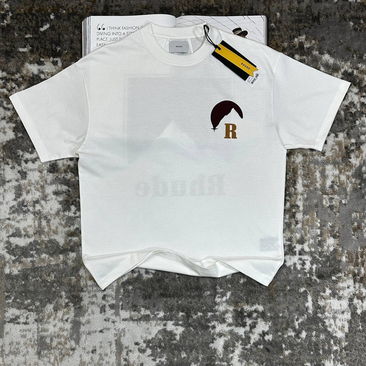 RHDE TSHIRT-WHITE