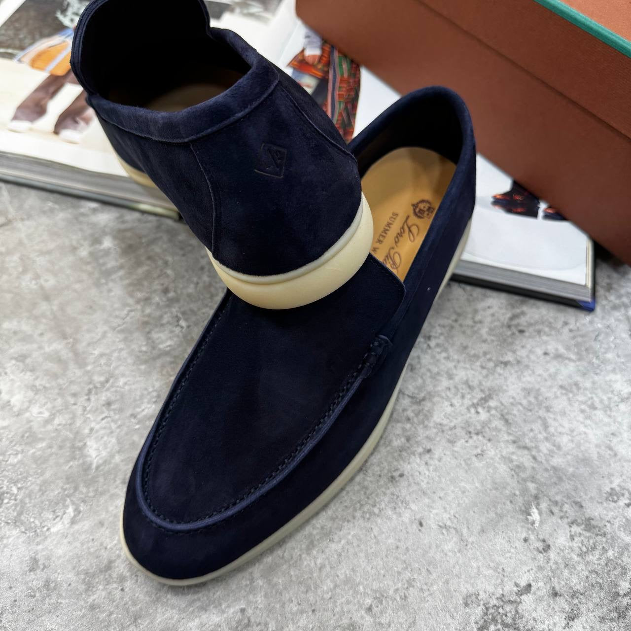LP LOAFERS- NAVY