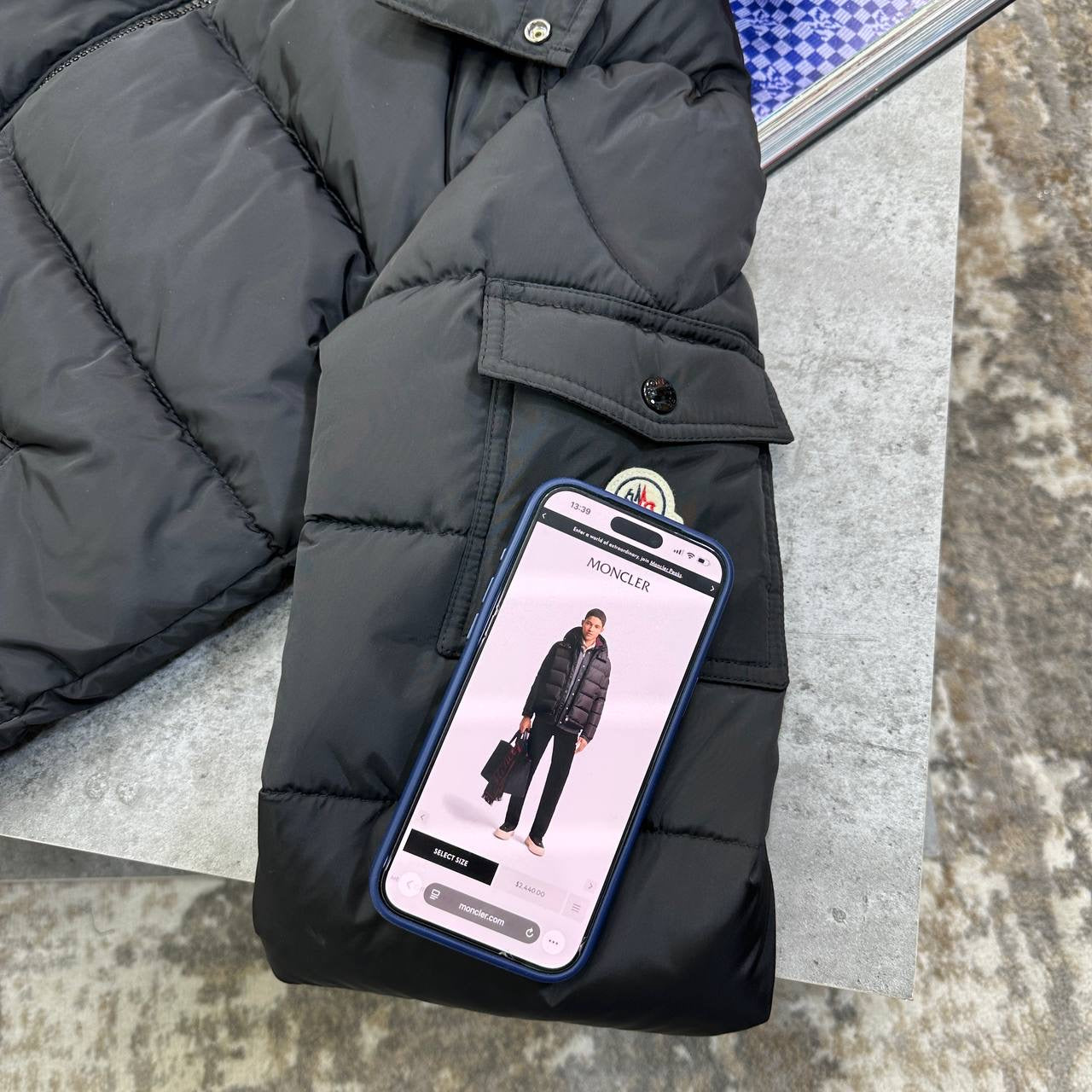 NCLR FULL PUFFY MAYA MATT JACKET-BLACK