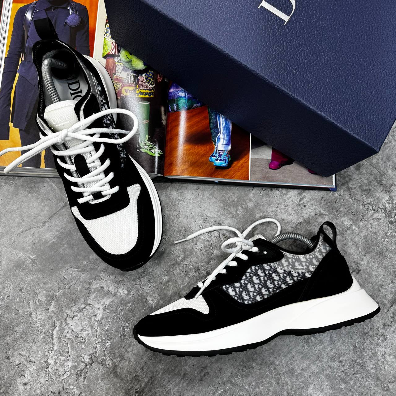 IOR B25 TRAINERS BLACK/WHITE