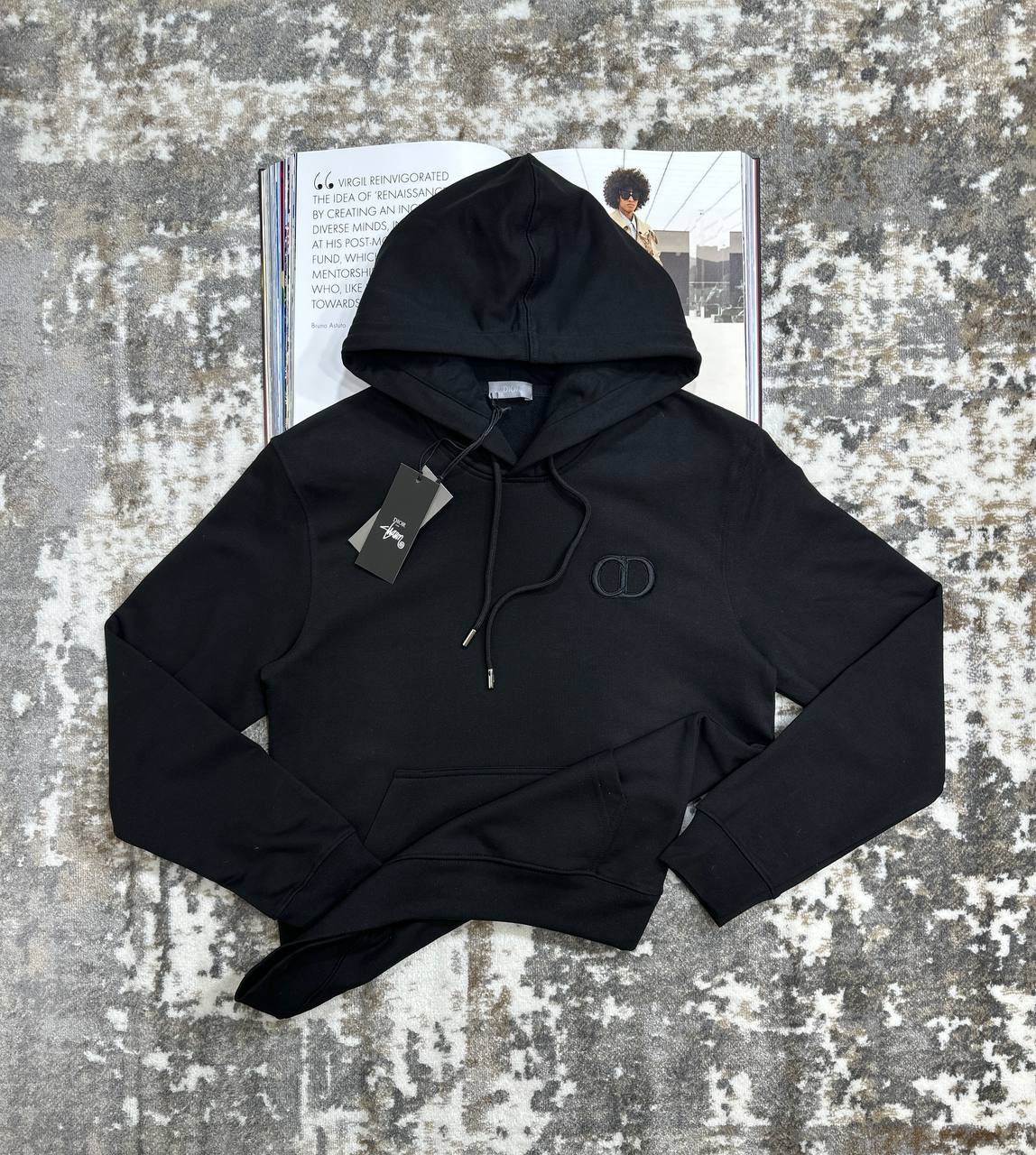 CD HOODIE-BLACK