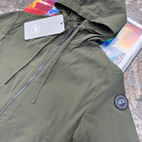 C.G LIGHT WEIGHT JACKET SIDE BLACK BADGE KHAKHI