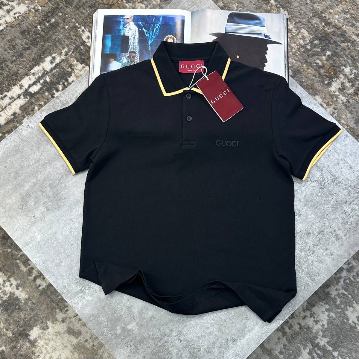 UCCI POLO-BLACK