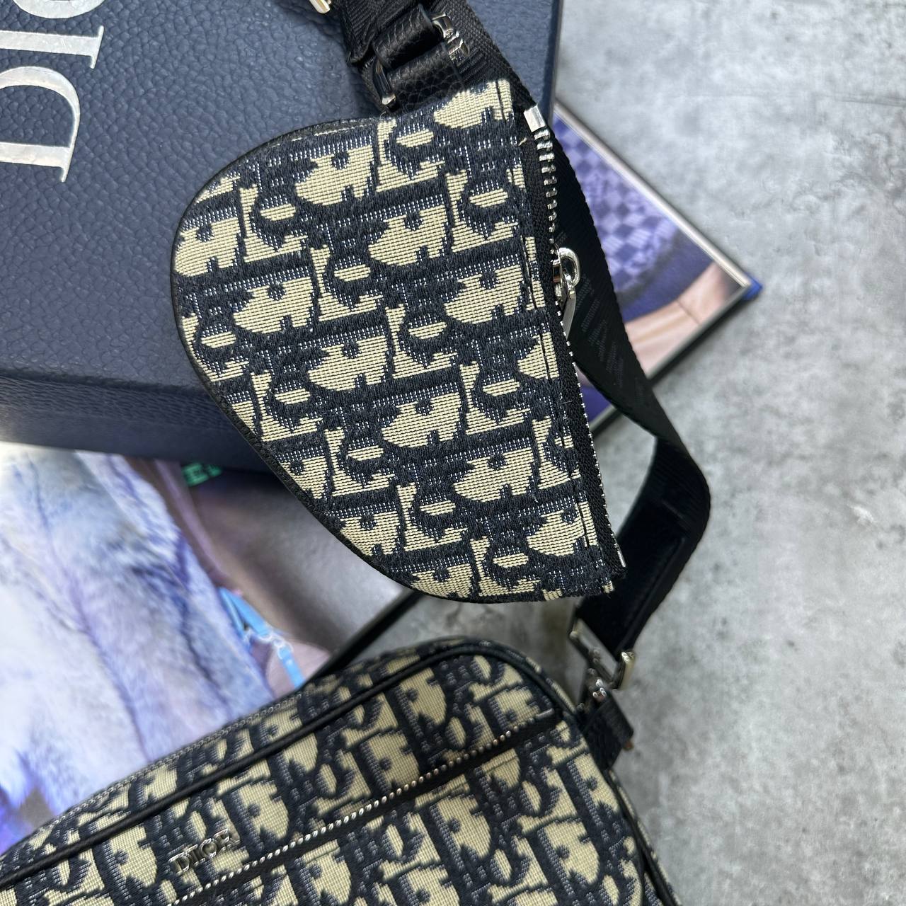 DOR SADLE BAG BLACK|WHITE