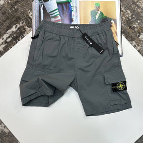 S.I SHORT SET GREY/WHITE