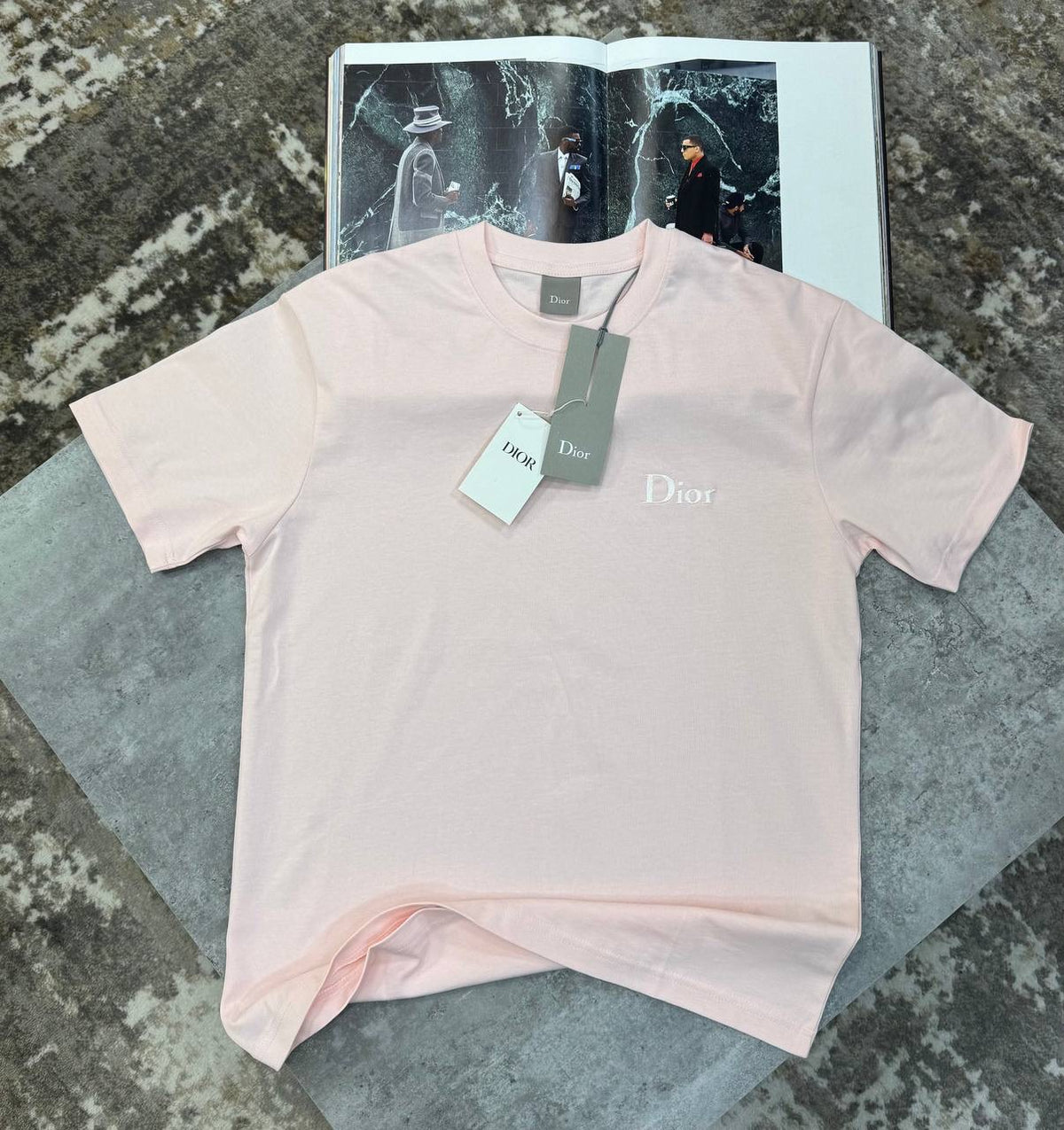 IOT FRONT SIDE LOGO TSHIRT PINK