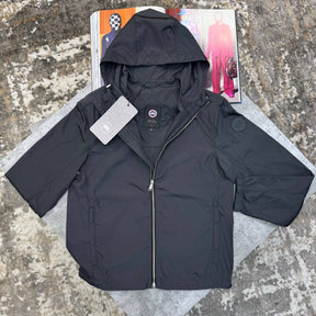 C.G WINDBREAKER SIDE BADGE CHARCOAL