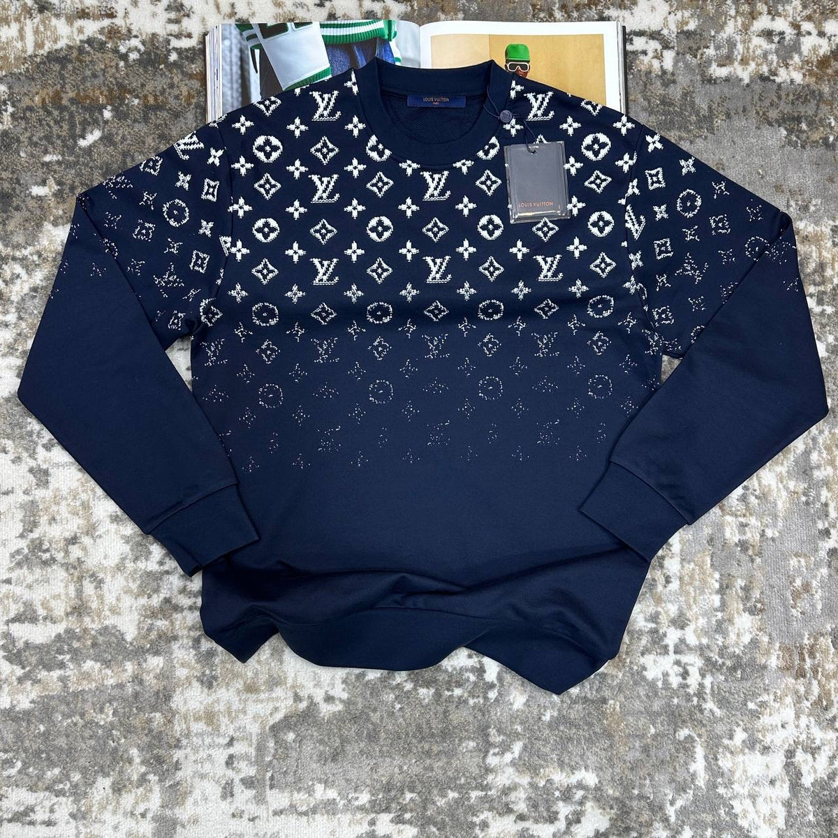 LUIS-VUITON JUMPER NAVY