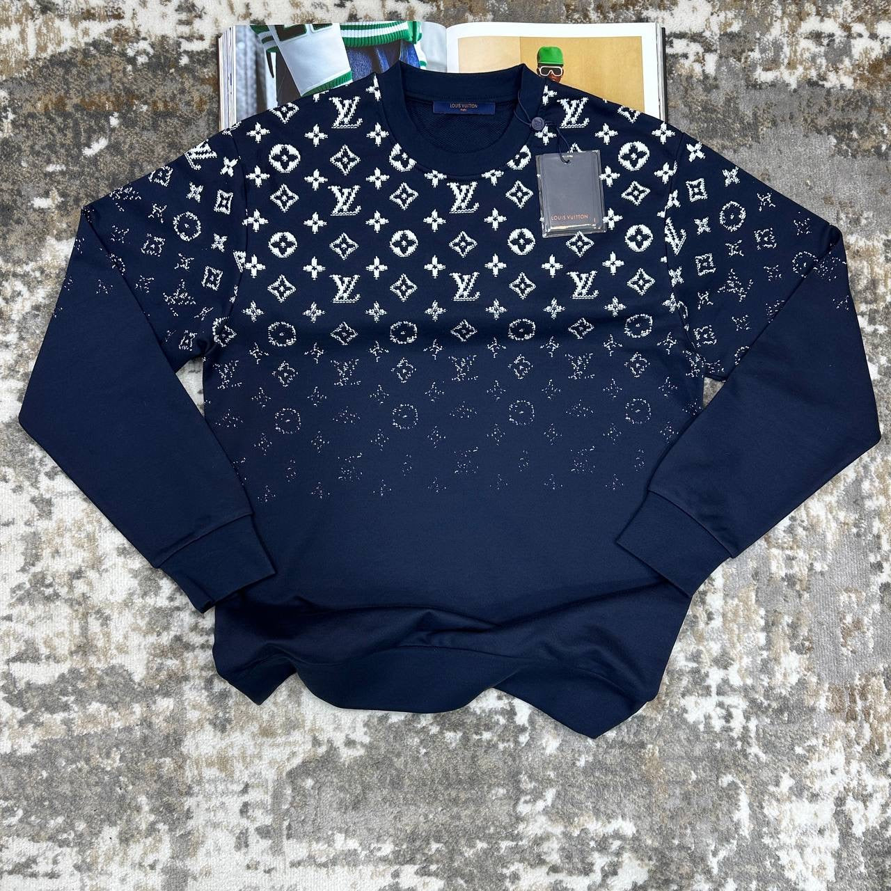 LUIS-VUITON JUMPER NAVY