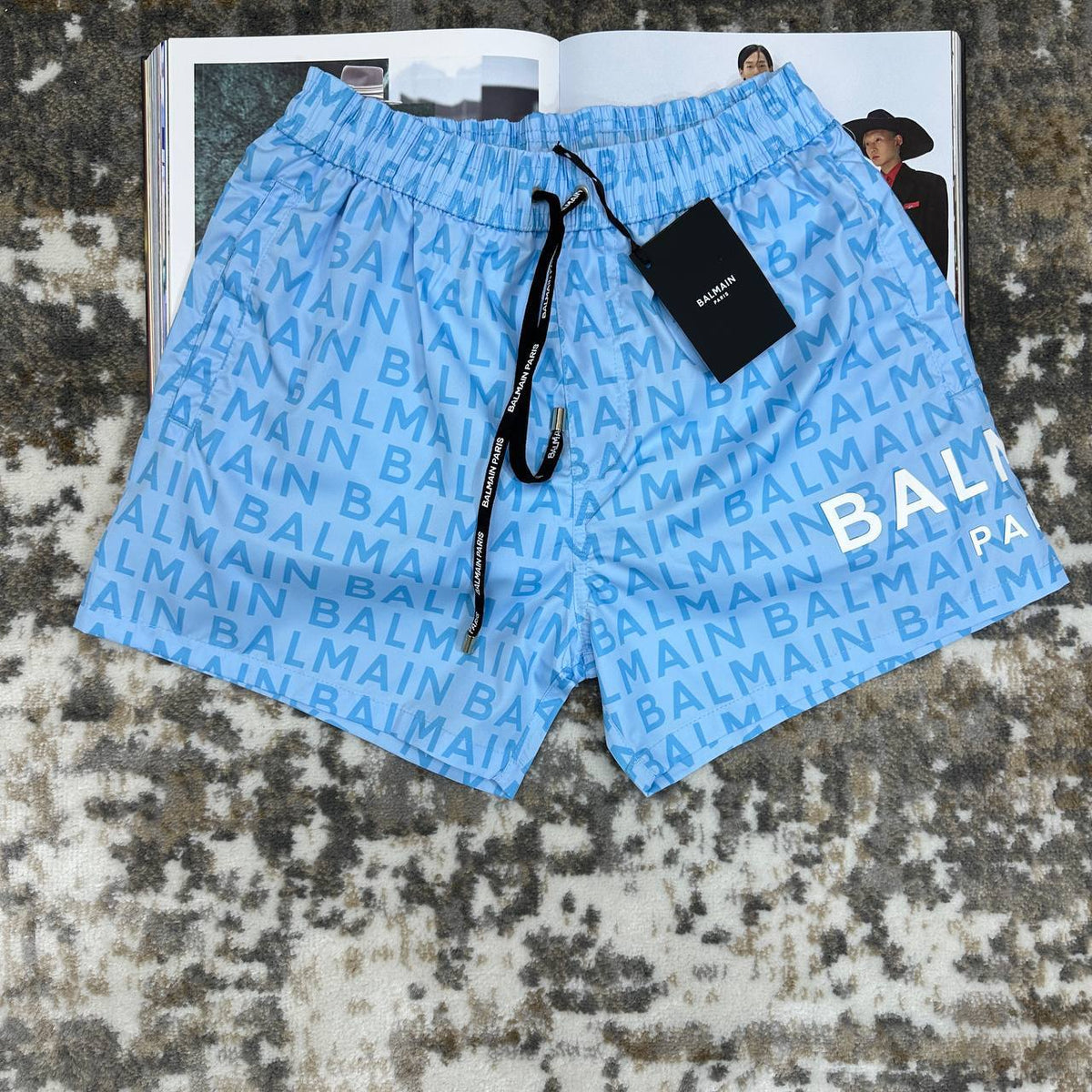 BALMN SHORTS BLUE
