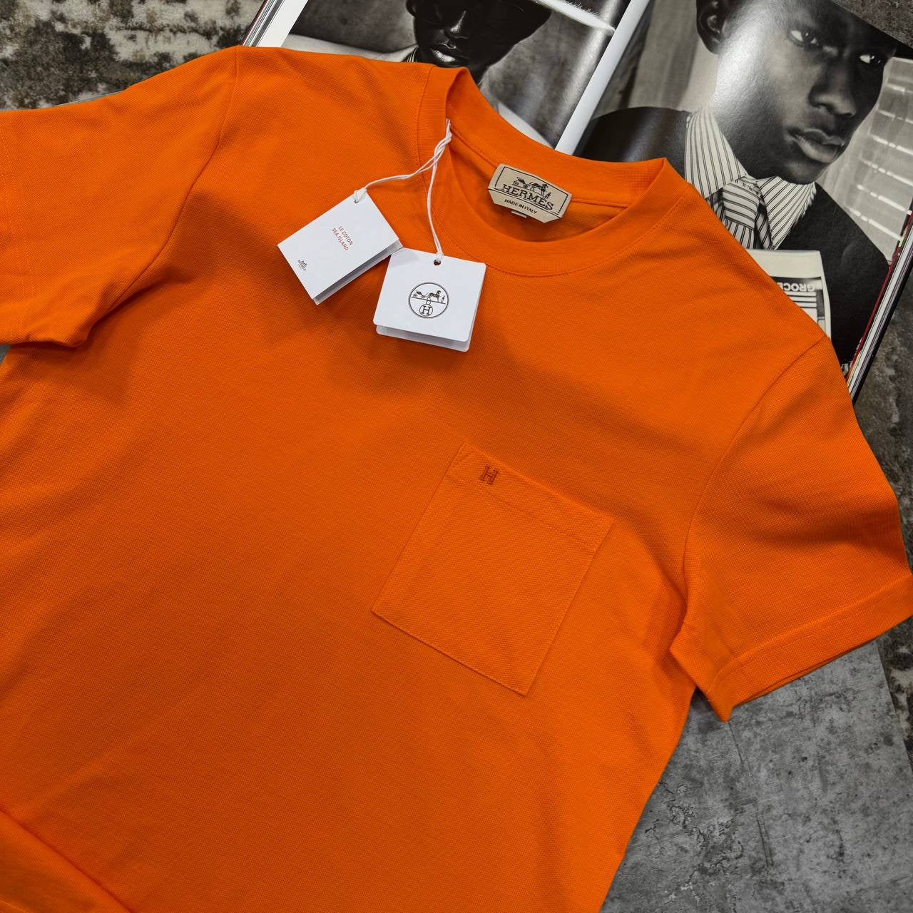 HRMS SHORT SET ORANGE/BLACK