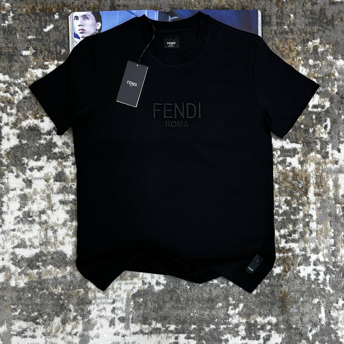 FNDI MNLR TSHIRT-BLACK