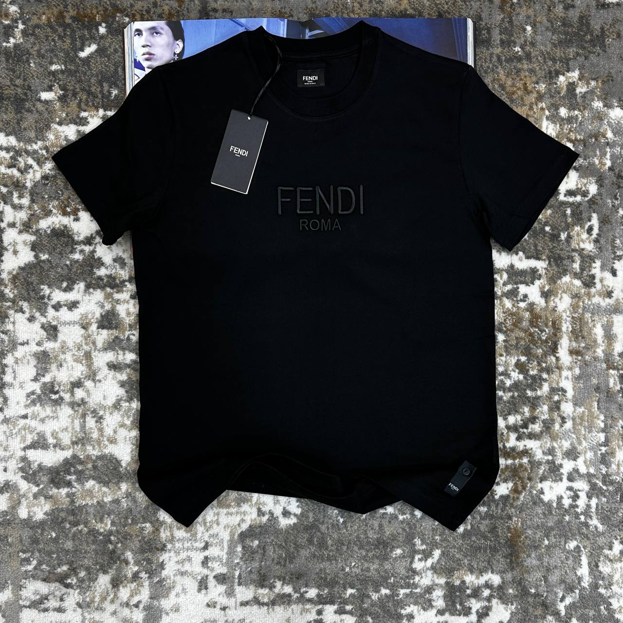 FNDI MNLR TSHIRT-BLACK