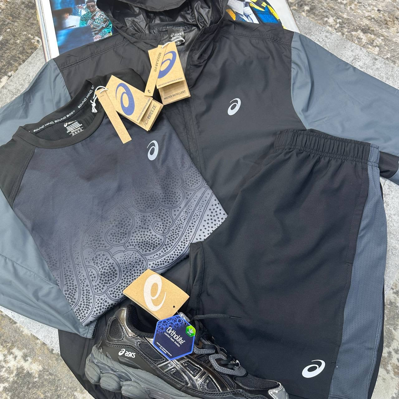 ACS TRACKSUIT BLACK/GREY