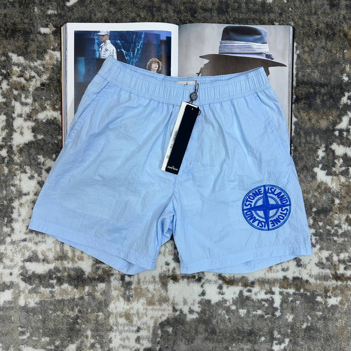 STNE SWIM SHORTS LIGHT BLUE