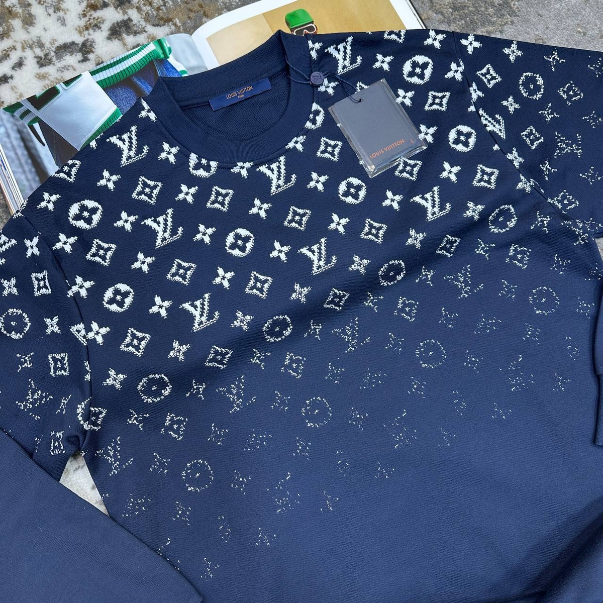 LUIS-VUITON JUMPER NAVY