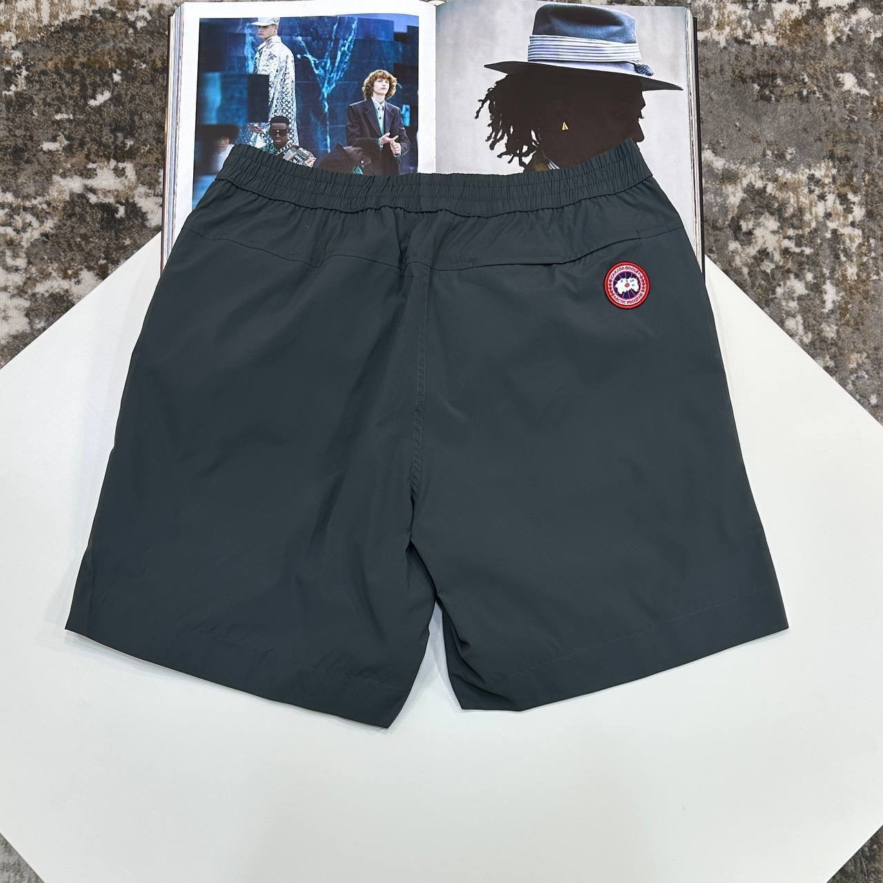 C.G SHORT SET GREY/BLACK