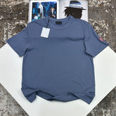 CG SIDE BADGE TSHIRT-PALE BLUE