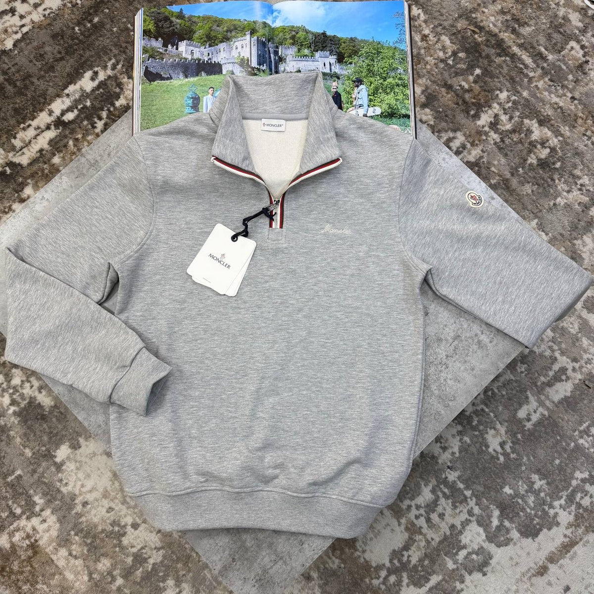 NCLR HALF-ZIP GREY