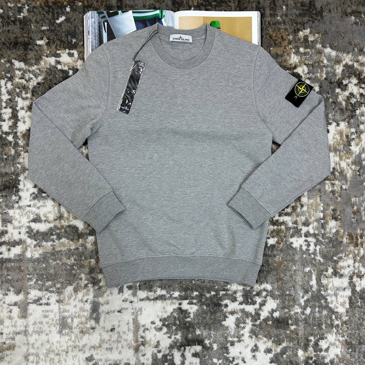 STNE JUMPER LIGHT GREY