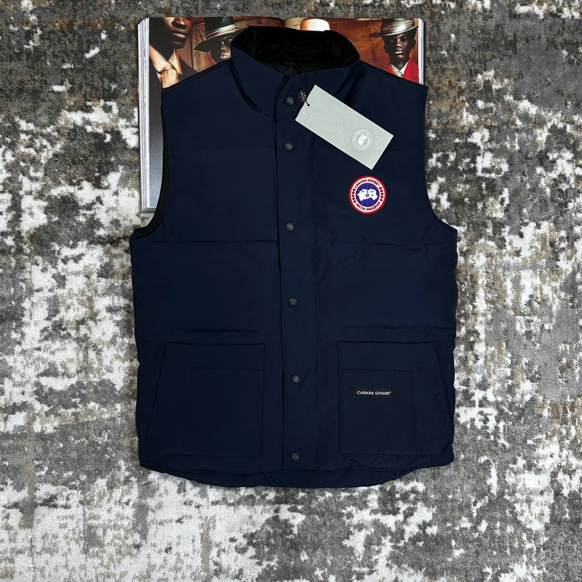 CANDA GOOSE BODY WARMER NAVY