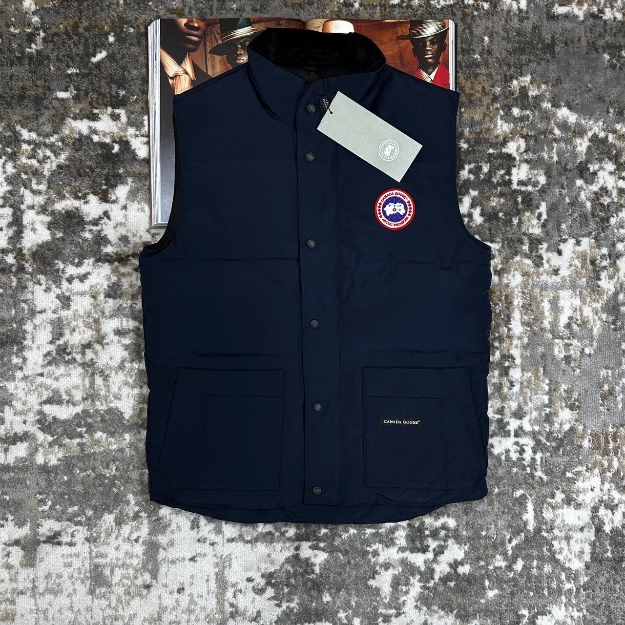 CANDA GOOSE BODY WARMER NAVY
