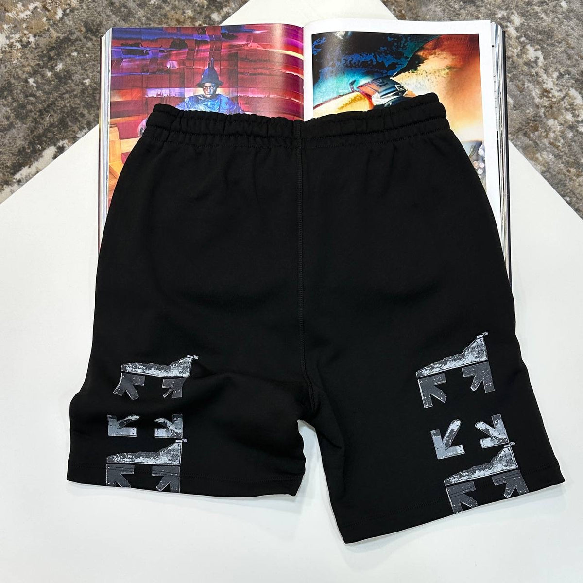 OFF-W SHORTS BLACK