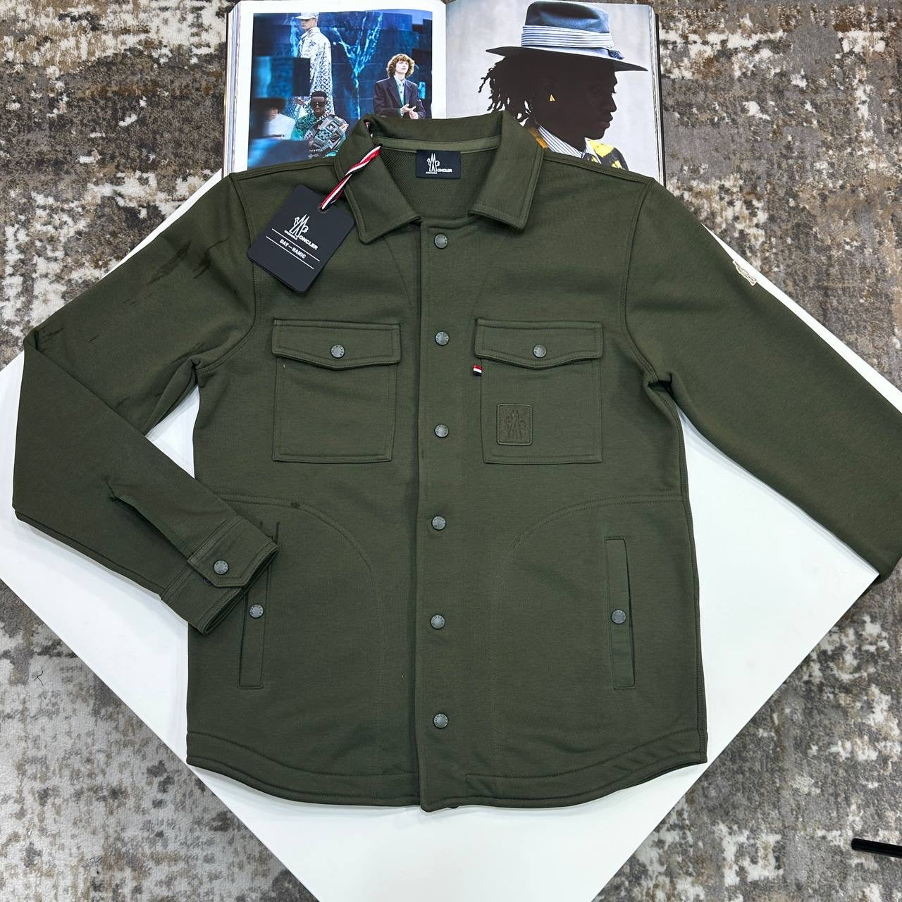 MNCLR OVERSHIRT - KHAKHI