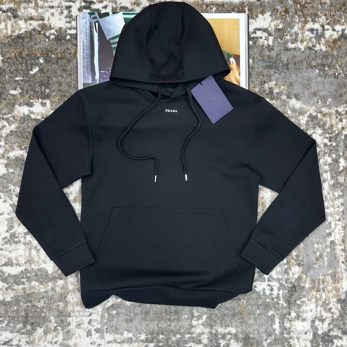 PRDA HOODIE-BLACK