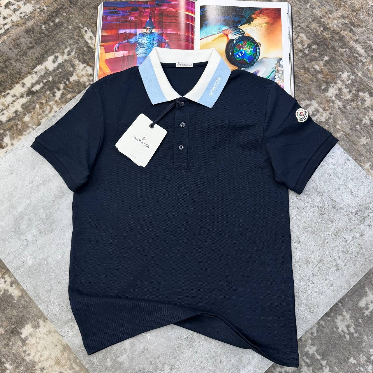 MNCLR POLO- NAVY