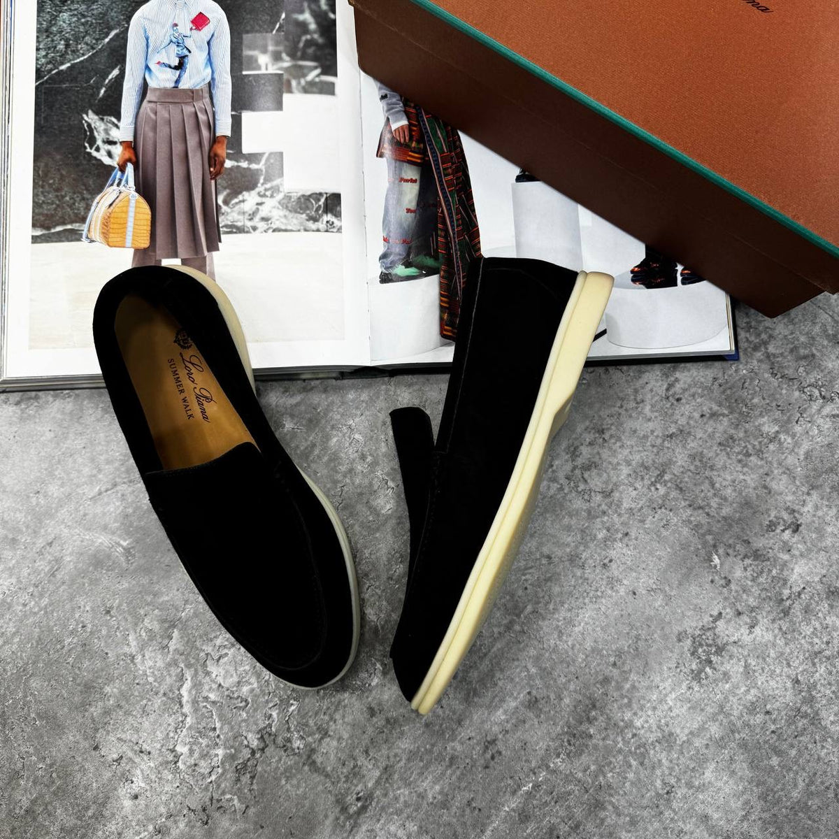LP LOAFERS- BLACK