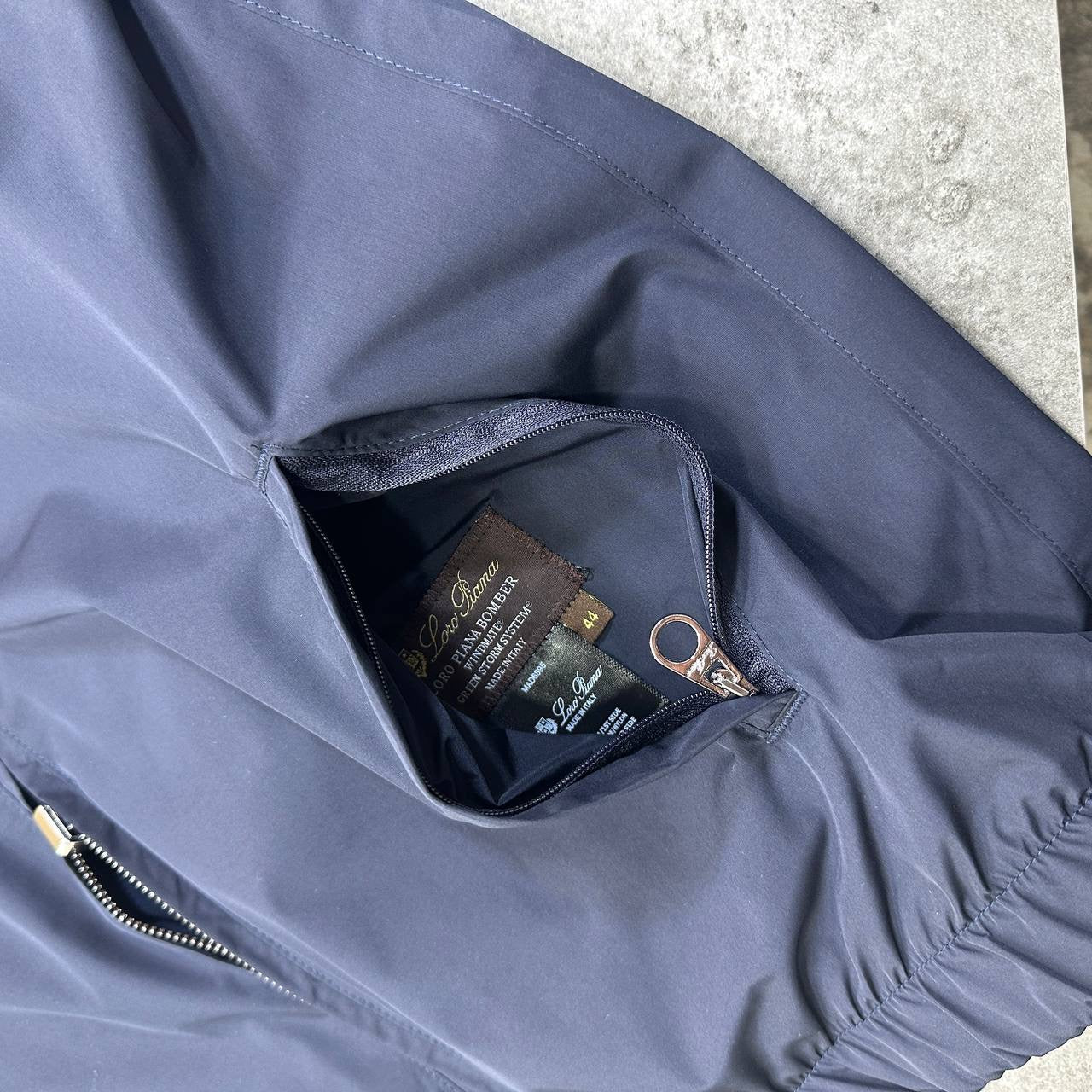 L|P REVERSE ABLE JACKET NAVY