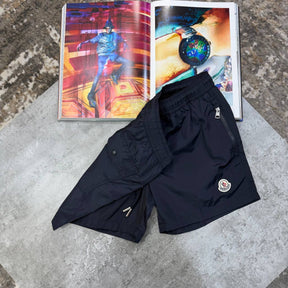 NCLR SIDE ZIP SWIM SHORTS NAVY