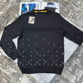LVE DOWN EMBROIDERY JUMPER BLACK