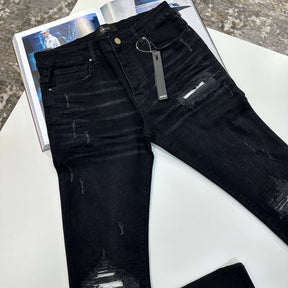 AMRi SLIM FIT JEANS BLACK