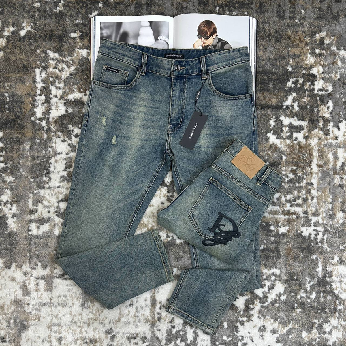 D AND G JEANS SLIM FIT